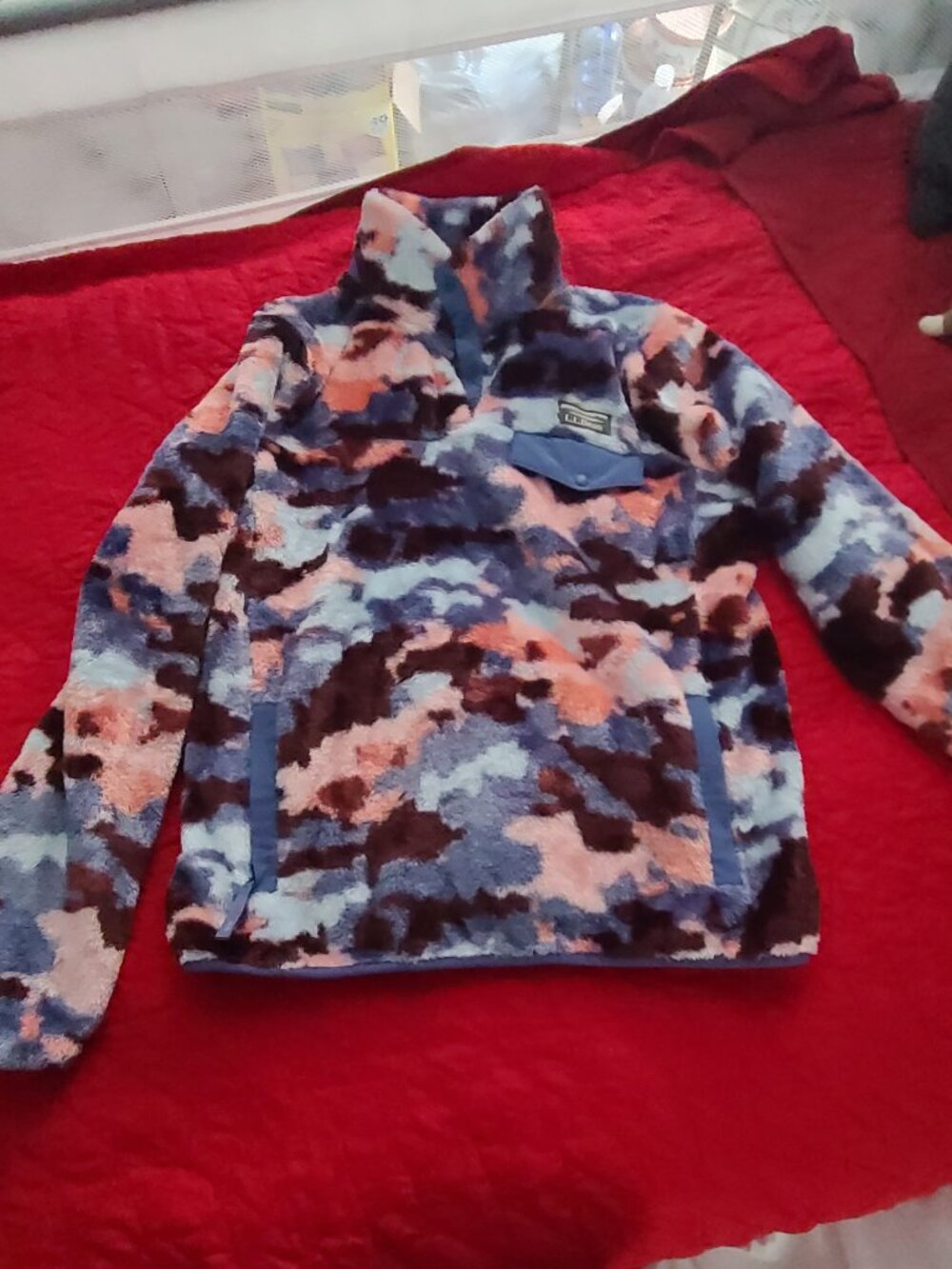 LL Bean Fleece Pullover